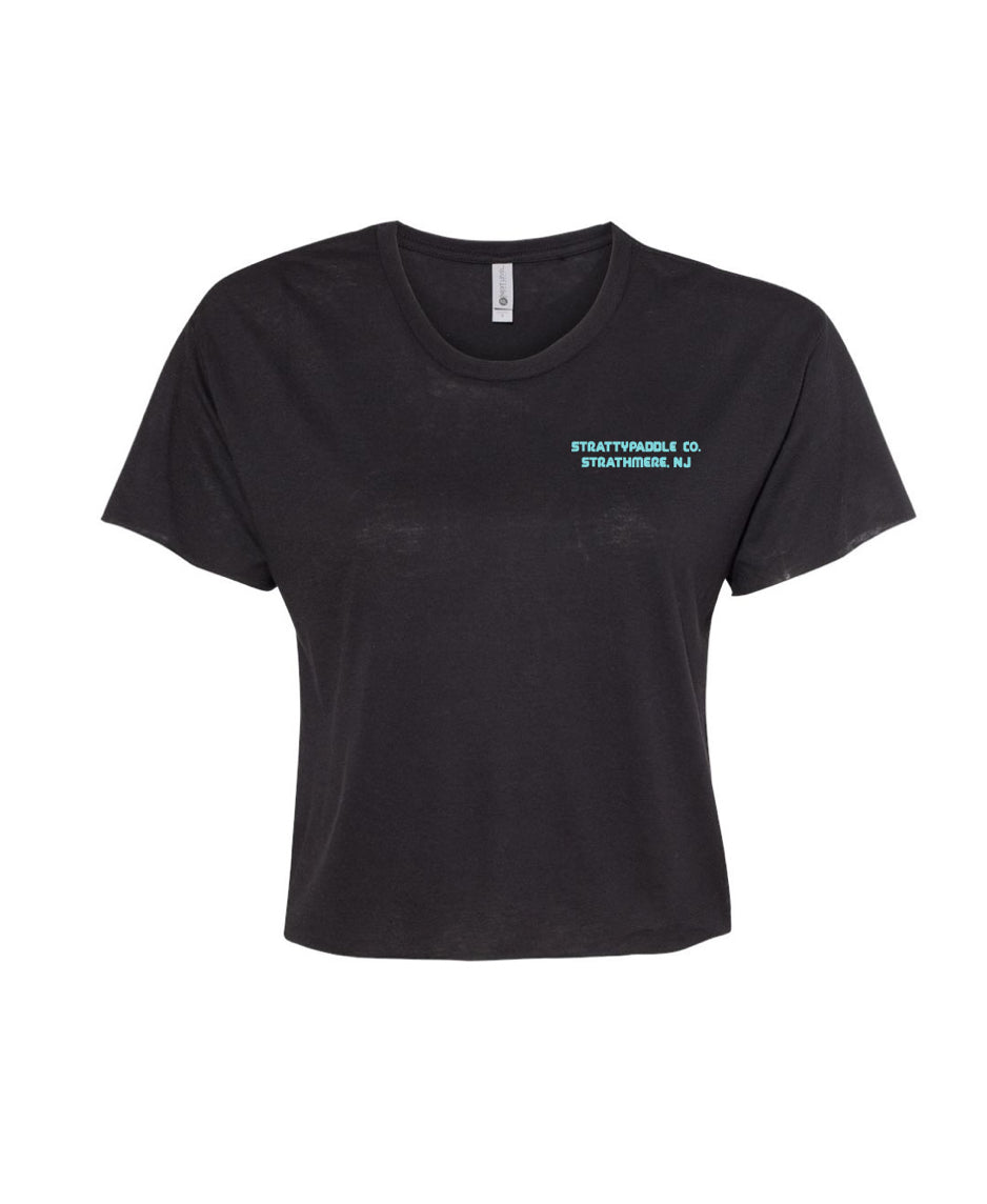 Cropped Black T-Shirt