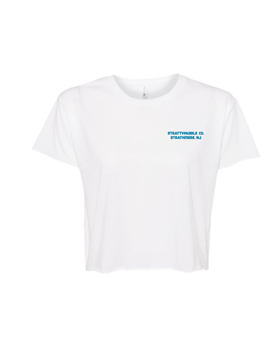 Cropped White T-Shirt