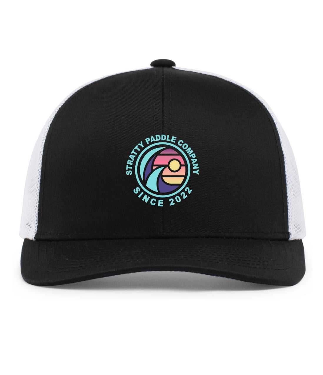 Black & White Combo Trucker Hat
